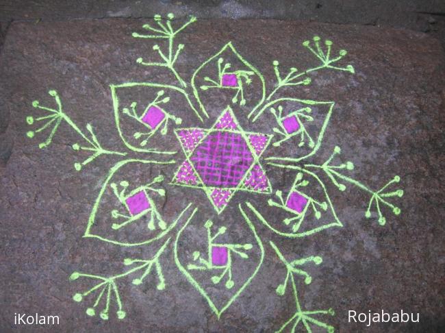 Rangoli: friday rangoli