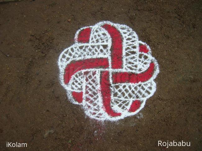 Rangoli: swastik7