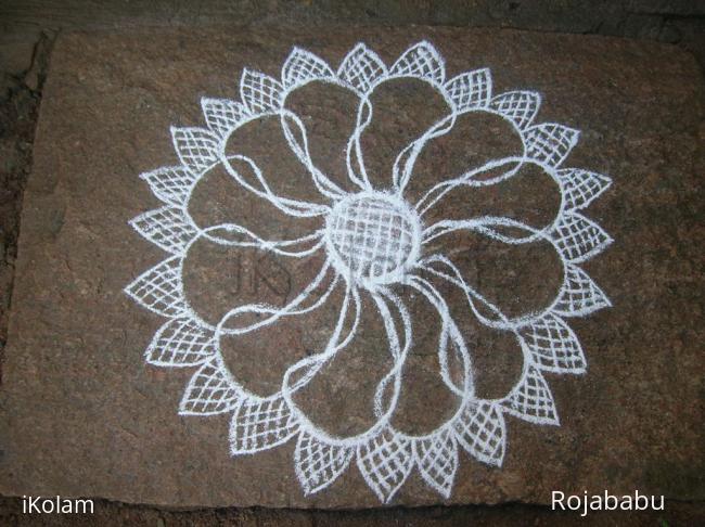 Rangoli: regular 16