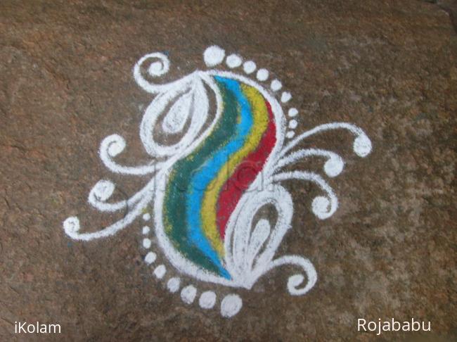 Rangoli: friday rangoli 7