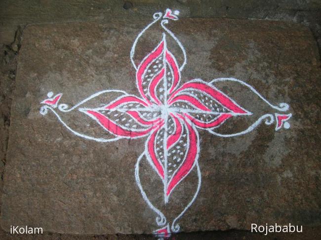 Rangoli: margali 3rd day