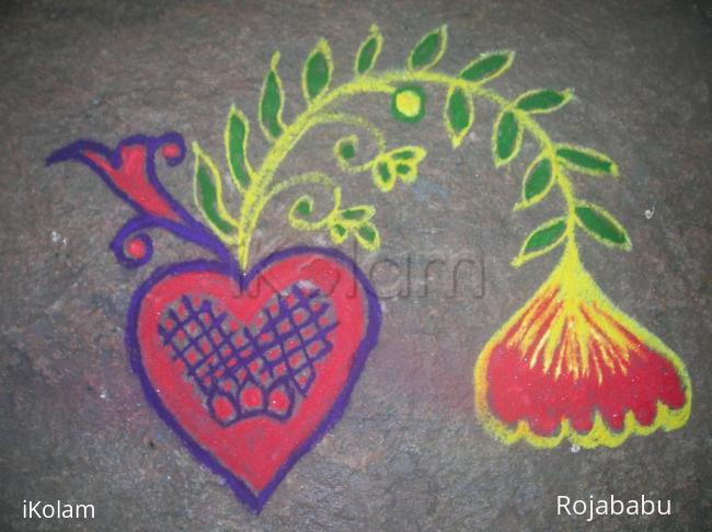 Rangoli: Happy bogi