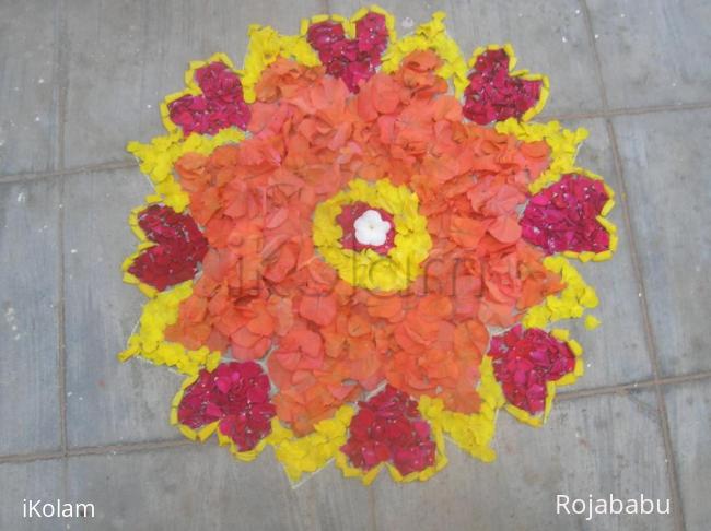 Rangoli: poo kolam