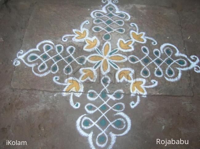 Rangoli: Dotted rangoli