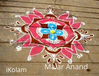 Rangoli: Freehand kolam