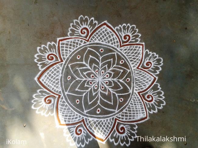 Rangoli: Freehand kolam