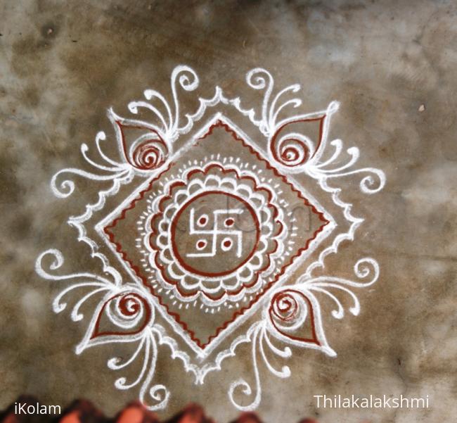 Rangoli: Freehand kolam