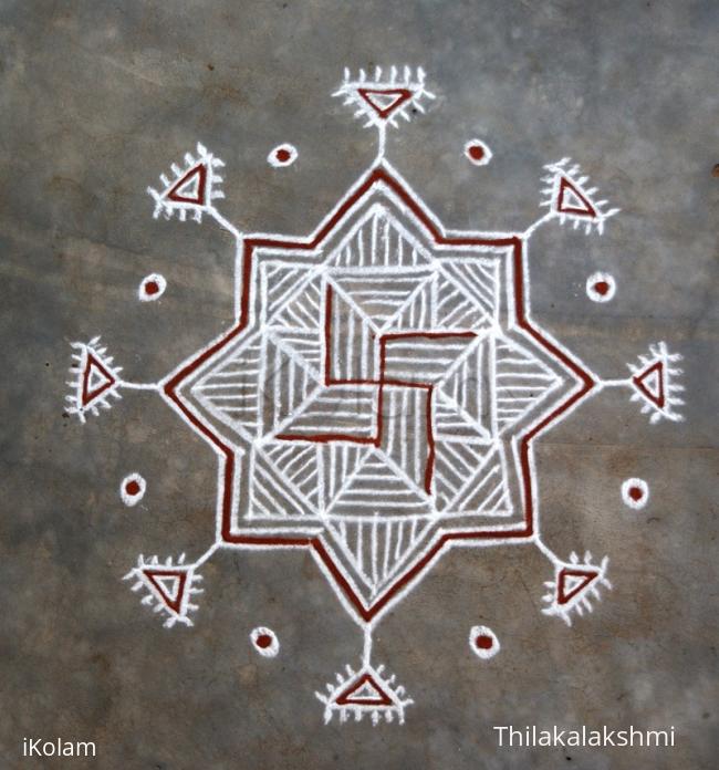 Rangoli: Mandana Rangoli