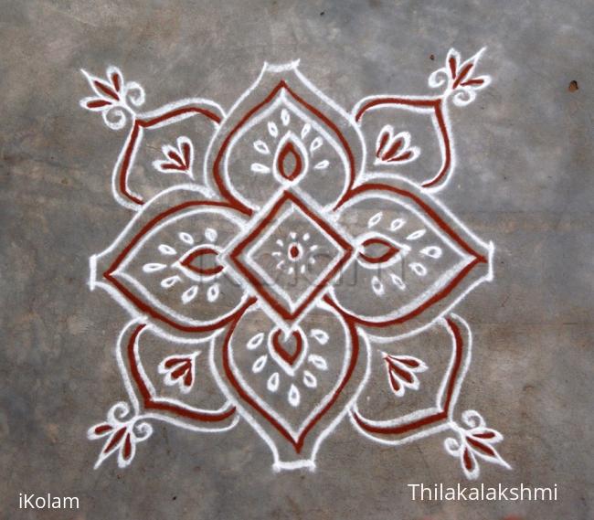 Rangoli: Freehand kolam