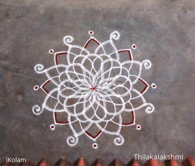 Rangoli: Freehand kolam