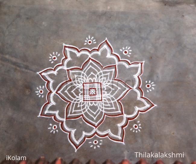 Rangoli: Freehand kolam