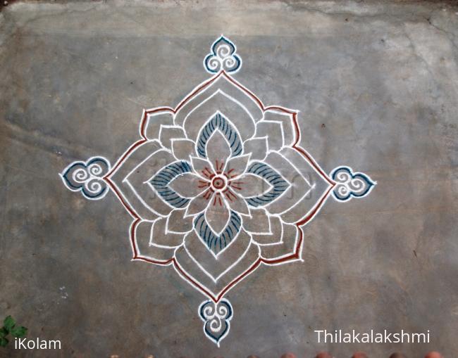 Rangoli: Freehand kolam