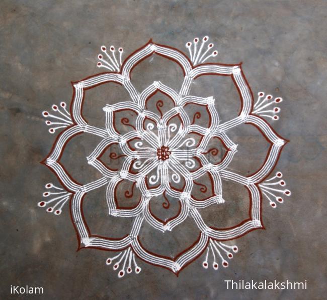 Rangoli: Kuzhal kolam