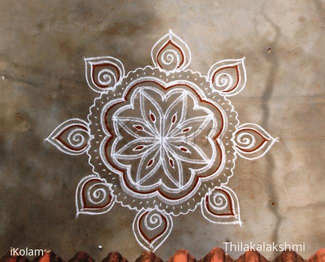 Rangoli: Freehand kolam