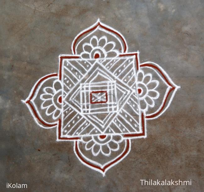 Rangoli: Freehand kolam