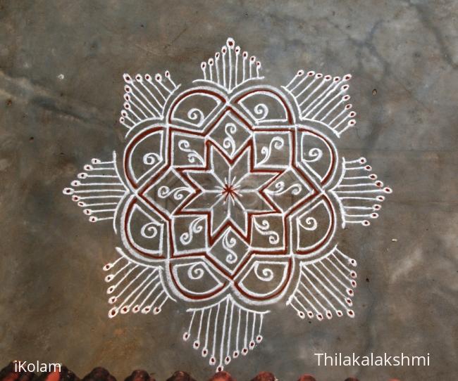 Rangoli: Freehand kolam