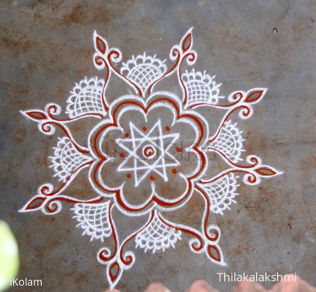 Rangoli: FREEHAND KOLAM