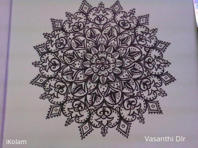 Rangoli: Freehand