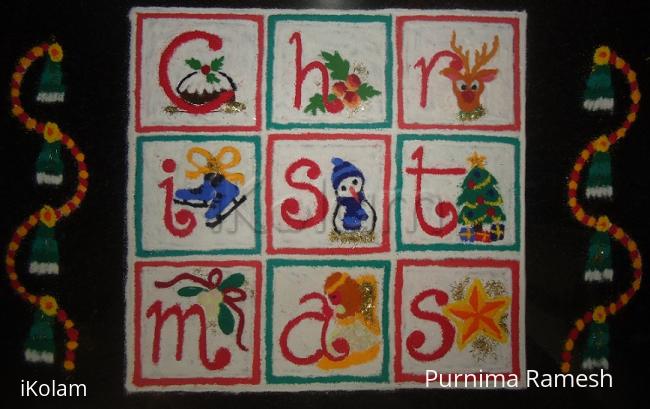 Rangoli: Merry Christmas