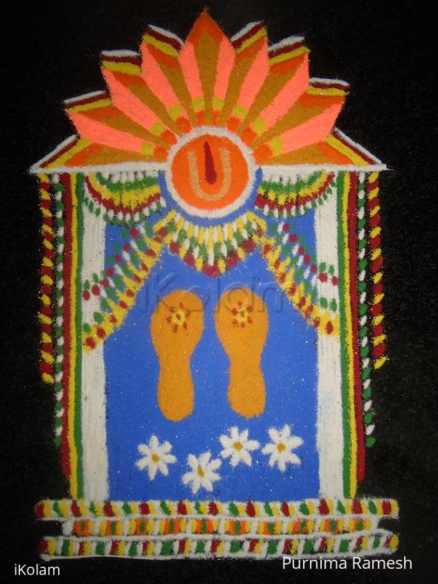 Rangoli: Ram Navami