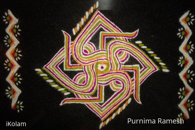 Rangoli: Dotted Kolam