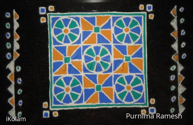 Rangoli: Dotted Kolam