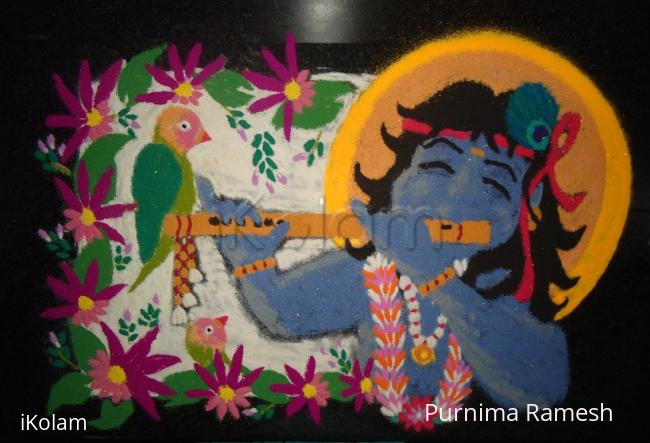 Rangoli: Gokulashtami Wishes