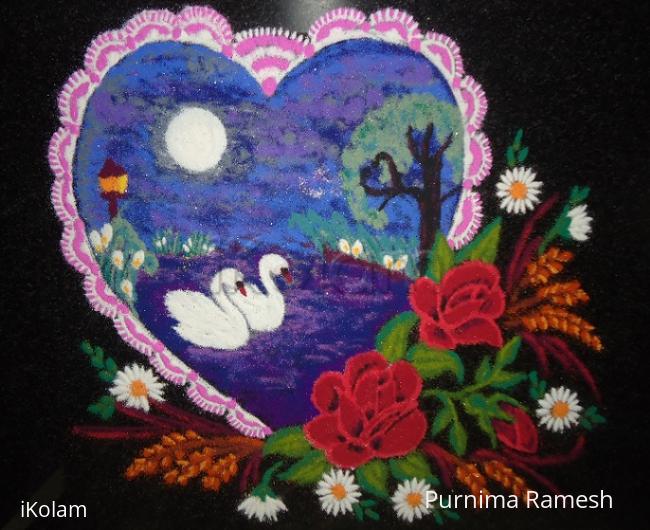 Rangoli: Happy Valentine's Day