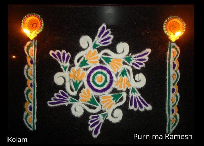 Rangoli: Dotted Kolam