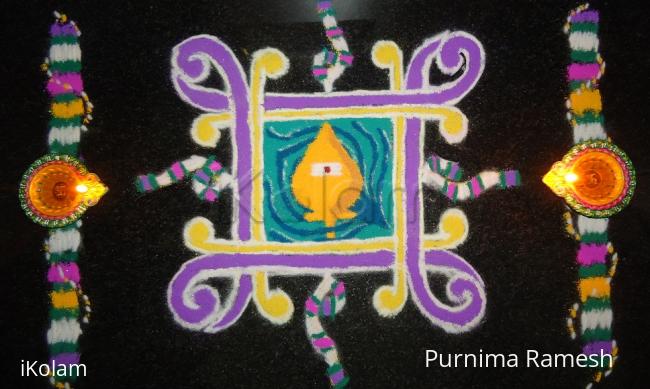 Rangoli: Dotted Kolam