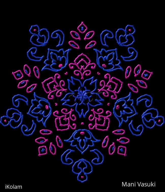 Rangoli: freehand digital rangoli