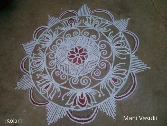 Rangoli: Freehand design 