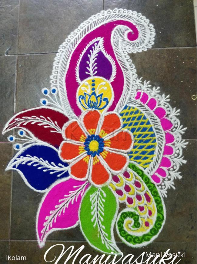 Rangoli: Margazhi kolam 