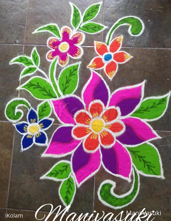 Rangoli: Margazhi kolam 