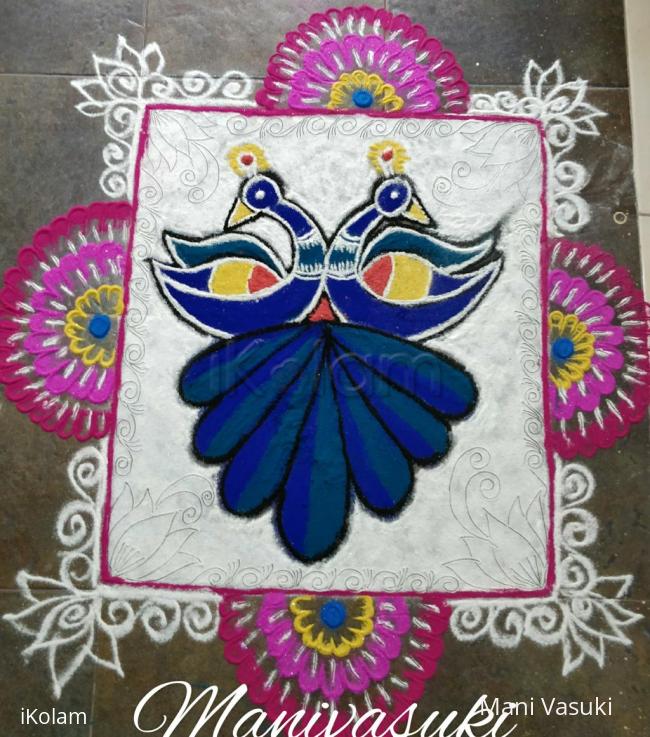 Rangoli: Margazhi kolam 