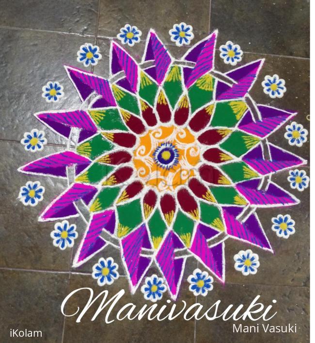 Rangoli: Margazhi kolam 