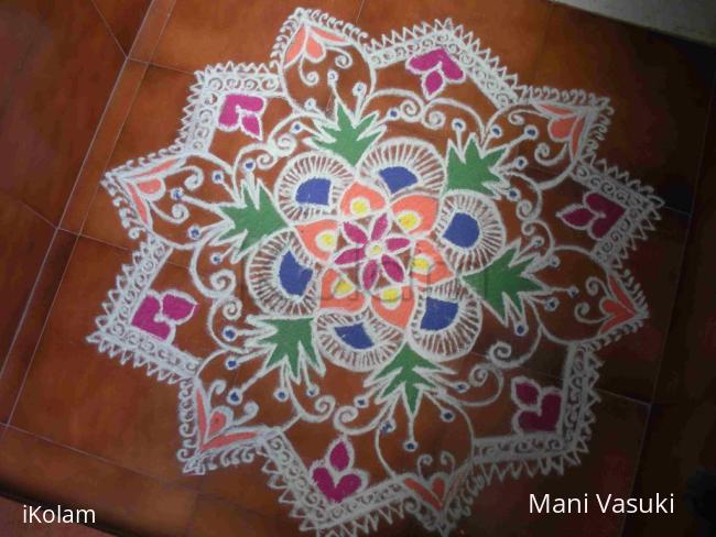 Rangoli: Free hand design