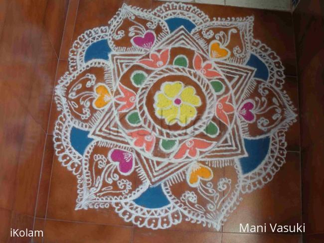 Rangoli: Freehand design