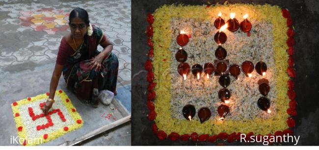 Rangoli: Karthigai Rangoli