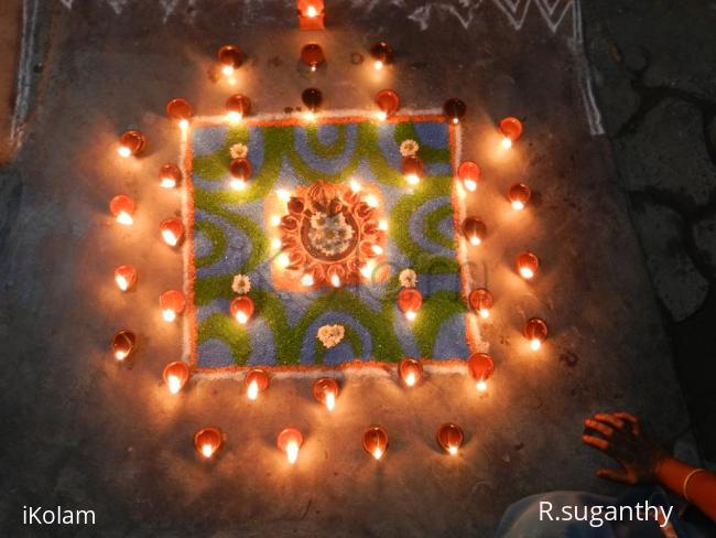 Rangoli: Karthigai Rangoli