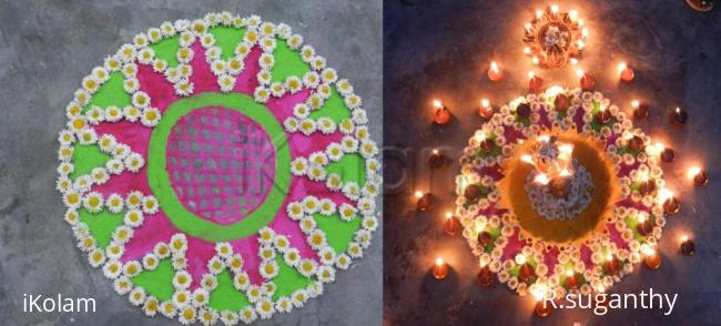 Rangoli: Karthigai Rangoli