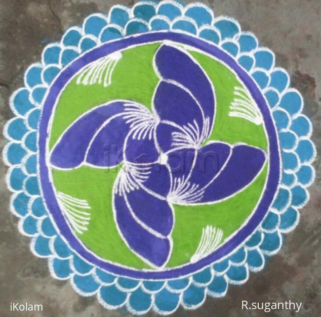 Rangoli: Margazhi Rangoli 1