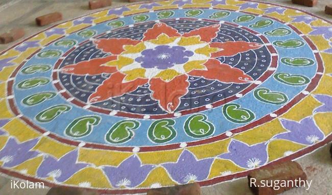 Rangoli: 10 Feet Rangoli