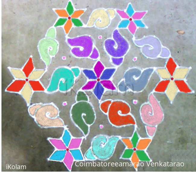 Rangoli: MARGAZHI KOLAM 08.1.2013