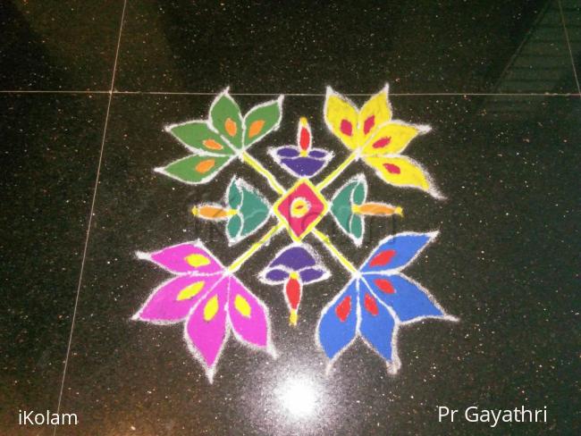 Rangoli: Margazhi Kolam #6