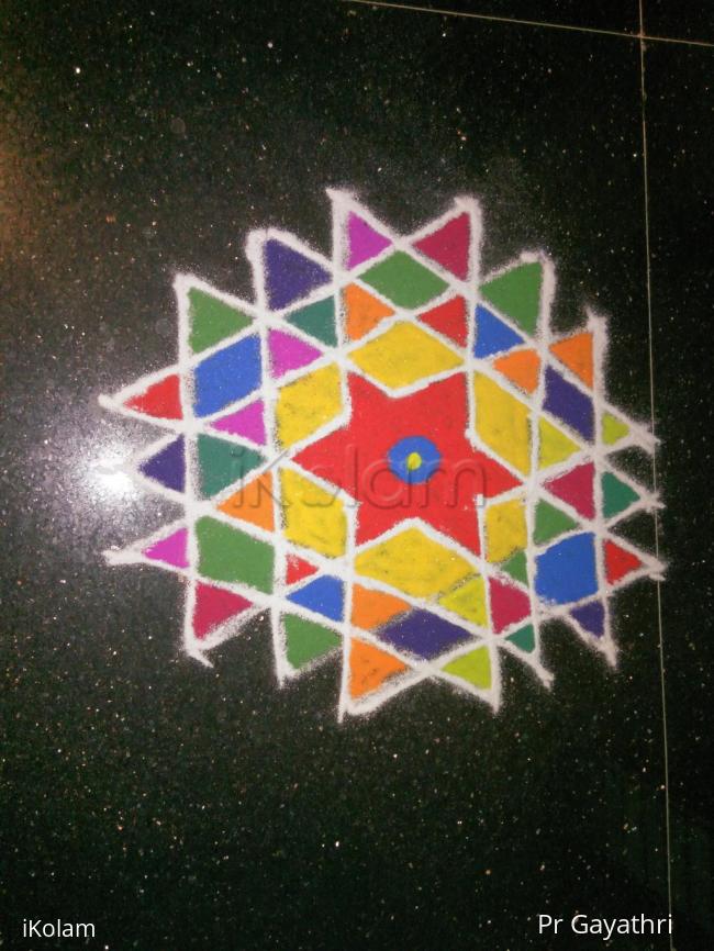 Rangoli: Aishwarya Kolam