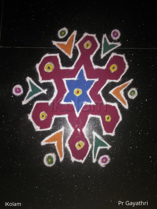 Rangoli: Margazhi Kolam #2