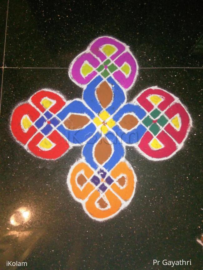 Rangoli: Margazhi Kolam #5