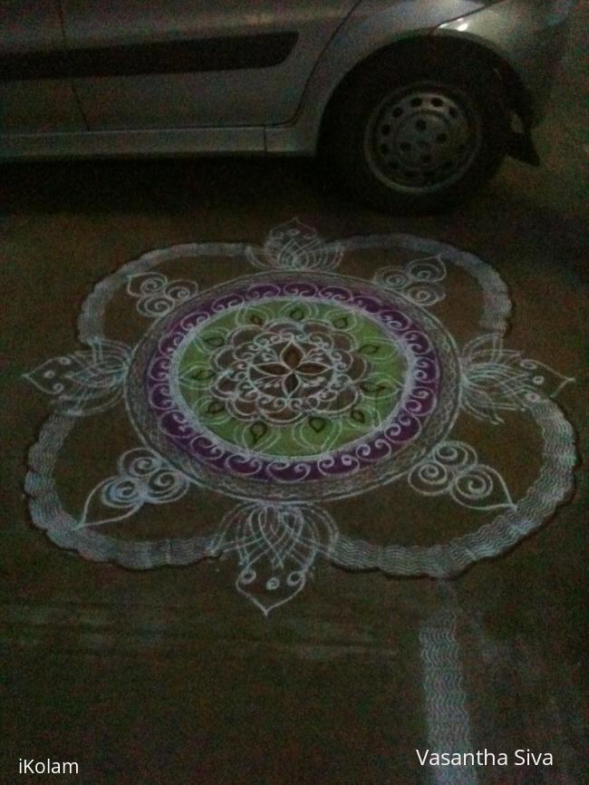 Rangoli: Margazhi kolam 