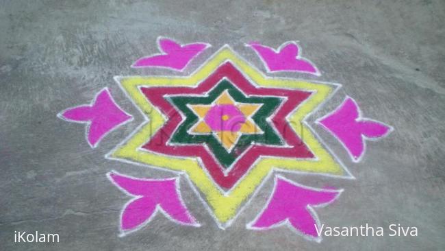 Rangoli: Margazhi malar